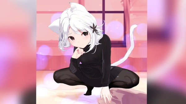 Игра Mosaique Neko Waifus 4 Clips, скриншот