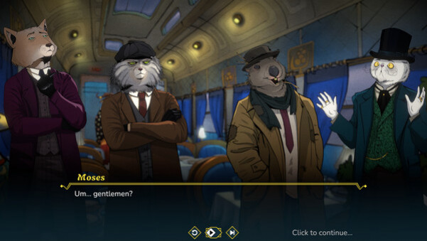 Игра Moses & Plato - Last Train to Clawville, скриншот
