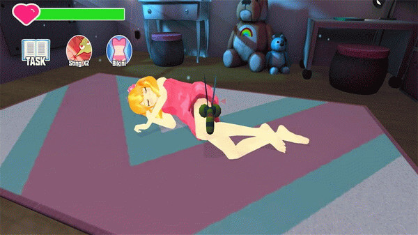 Игра симулятор комара, скриншот