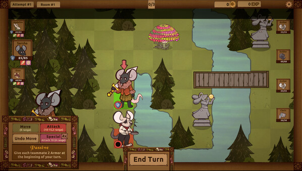 Игра Mossroot, скриншот