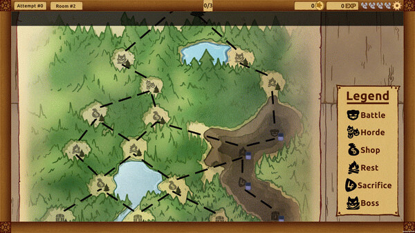 Игра Mossroot, скриншот