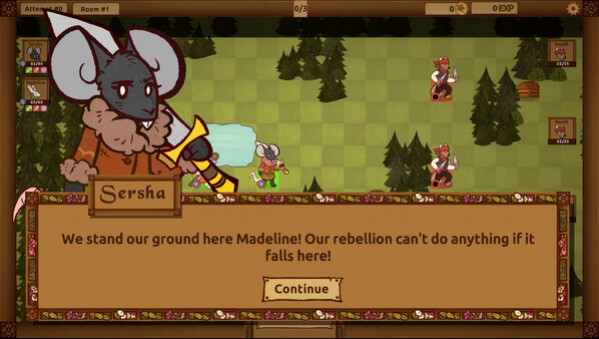 Игра Mossroot, скриншот