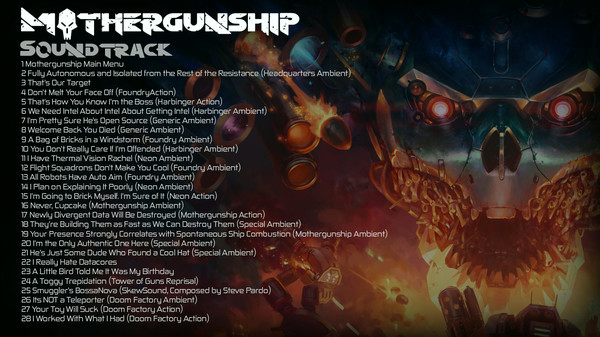 Игра MOTHERGUNSHIP OST, скриншот