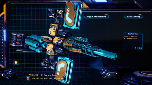 Игра MOTHERGUNSHIP, скриншот