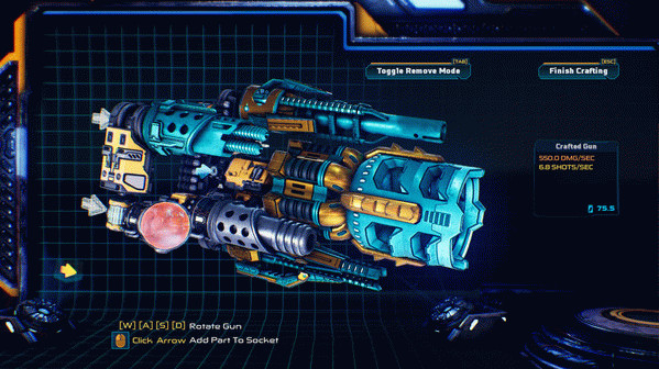 Игра MOTHERGUNSHIP, скриншот