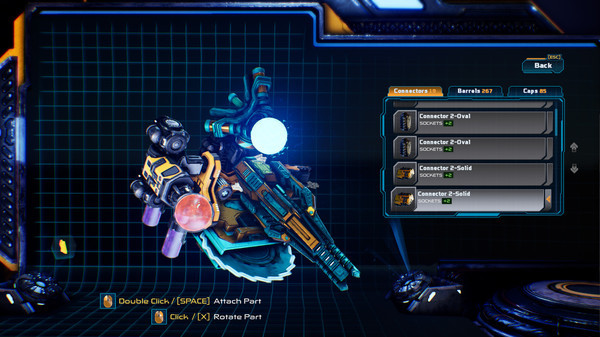 Игра MOTHERGUNSHIP, скриншот