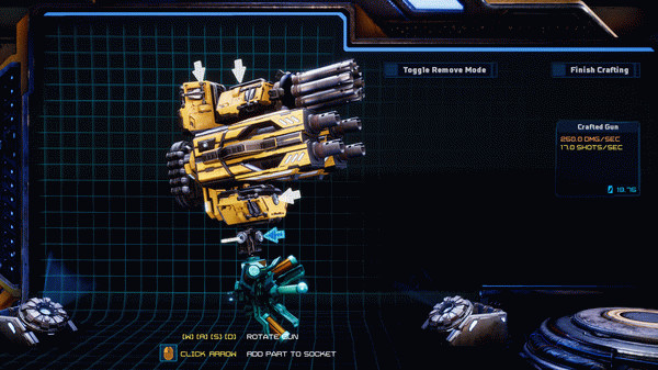 Игра MOTHERGUNSHIP, скриншот