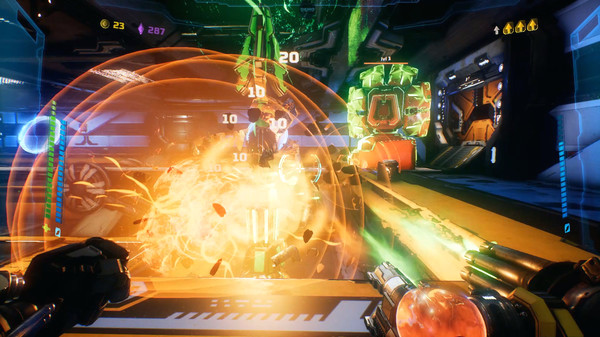 Игра MOTHERGUNSHIP, скриншот