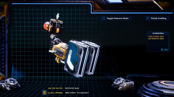 Игра MOTHERGUNSHIP, скриншот