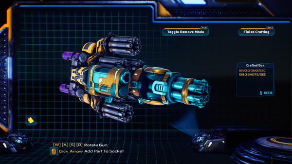 Игра MOTHERGUNSHIP, скриншот