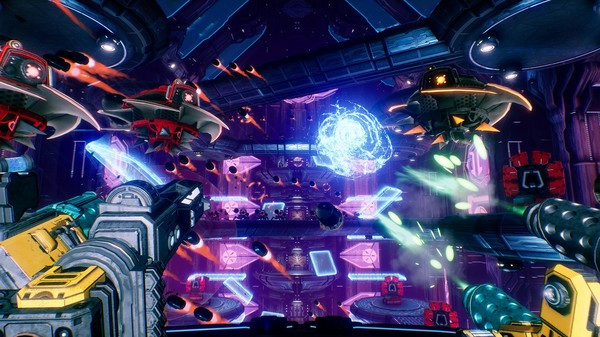 Игра MOTHERGUNSHIP, скриншот