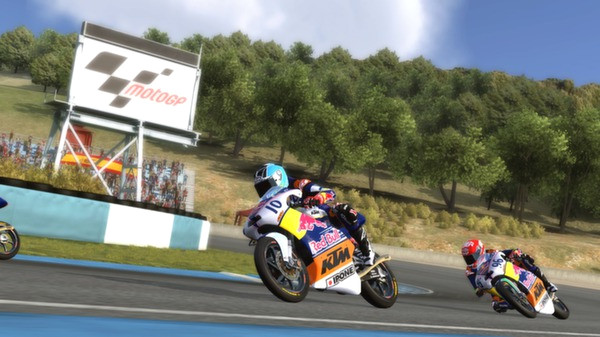 Игра MotoGP13: Red Bull Rookies Cup, скриншот