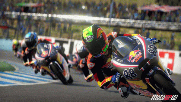 Игра MotoGP14 Red Bull Rookies Cup DLC, скриншот