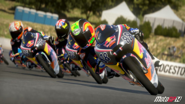 Игра MotoGP14 Red Bull Rookies Cup DLC, скриншот