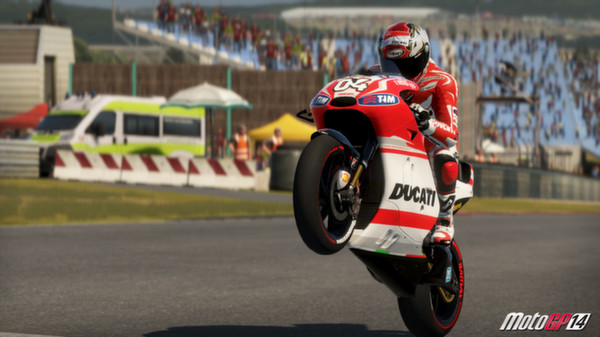 Игра MotoGP14, скриншот