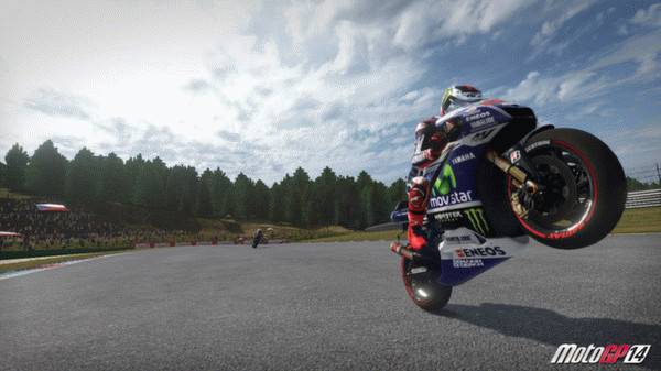 Игра MotoGP14, скриншот
