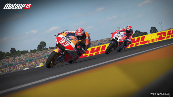 Игра MotoGP15, скриншот
