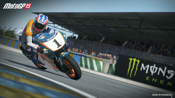 Игра MotoGP15, скриншот