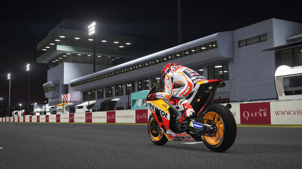 Игра MotoGP17, скриншот