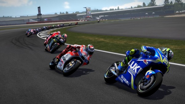 Игра MotoGP17, скриншот