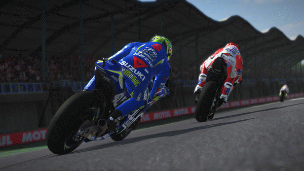Игра MotoGP17, скриншот