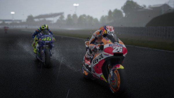 Игра MotoGP18, скриншот