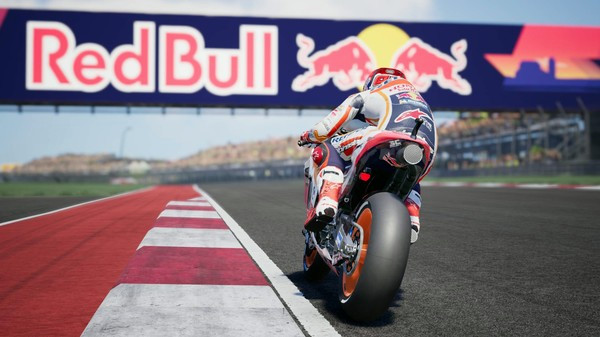 Игра MotoGP18, скриншот