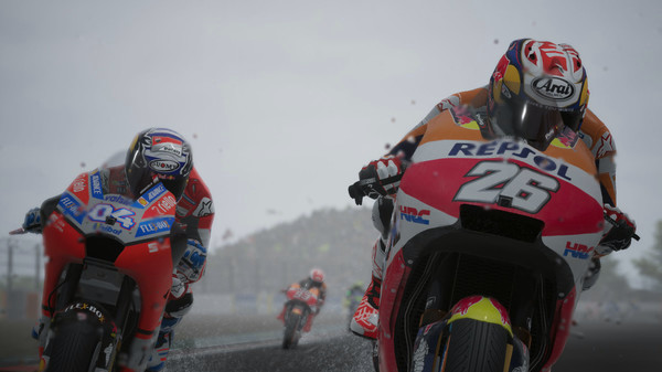 Игра MotoGP18, скриншот