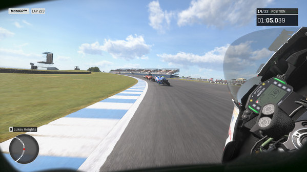 Игра MotoGP19, скриншот
