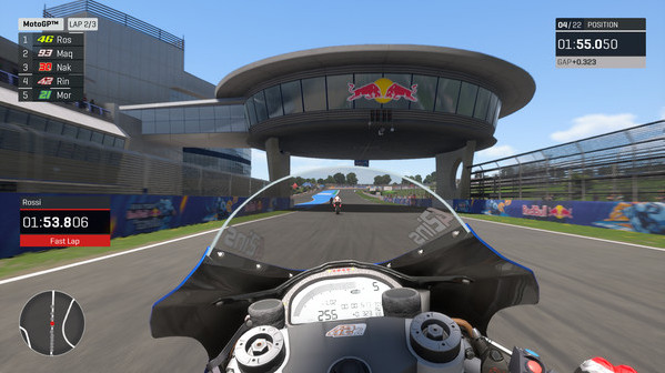 Игра MotoGP19, скриншот