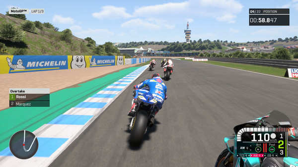Игра MotoGP19, скриншот