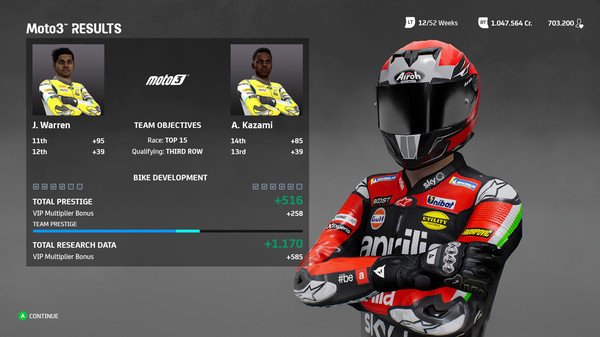 Игра MotoGP21 - VIP Multiplier Pack, скриншот