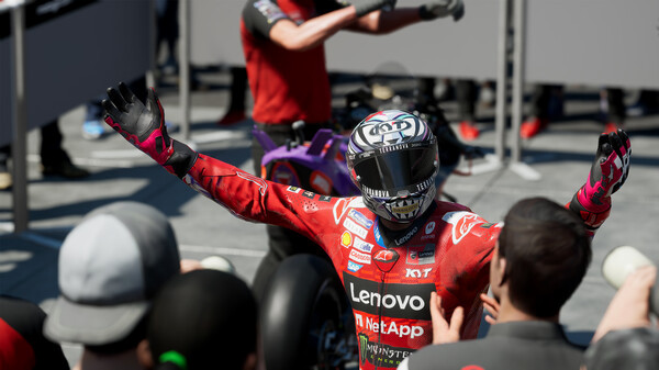 Игра MotoGP24, скриншот
