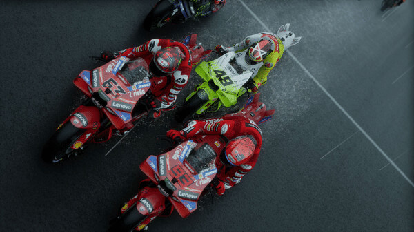 Игра MotoGP25, скриншот