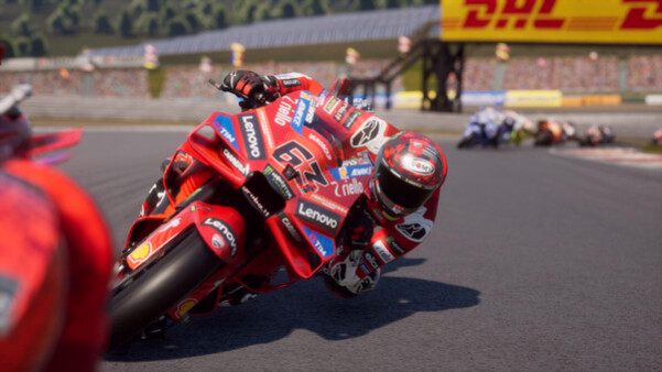 Игра MotoGP25, скриншот