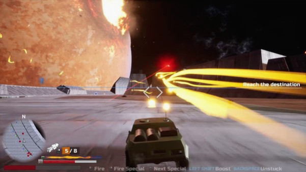 Игра Motor Assailant, скриншот