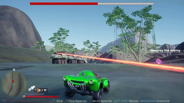 Игра Motor Assailant, скриншот