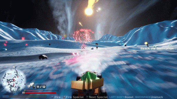 Игра Motor Assailant, скриншот
