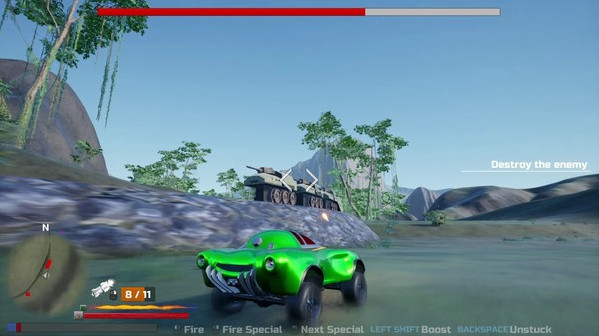 Игра Motor Assailant, скриншот