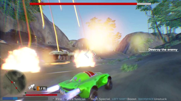Игра Motor Assailant, скриншот