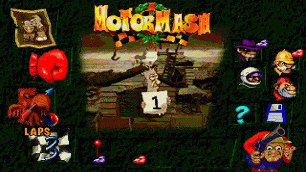 Игра Motor Mash, скриншот
