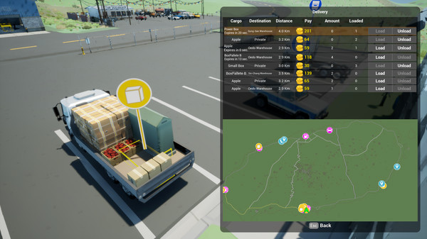 Игра Motor Town: Behind The Wheel, скриншот