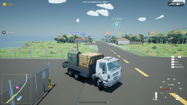 Игра Motor Town: Behind The Wheel, скриншот