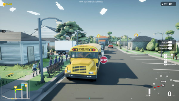 Игра Motor Town: Behind The Wheel, скриншот