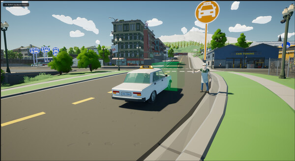 Игра Motor Town: Behind The Wheel, скриншот