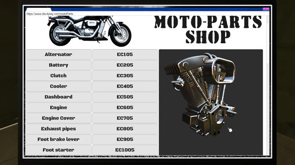 Игра Motorbike Garage Mechanic Simulator, скриншот