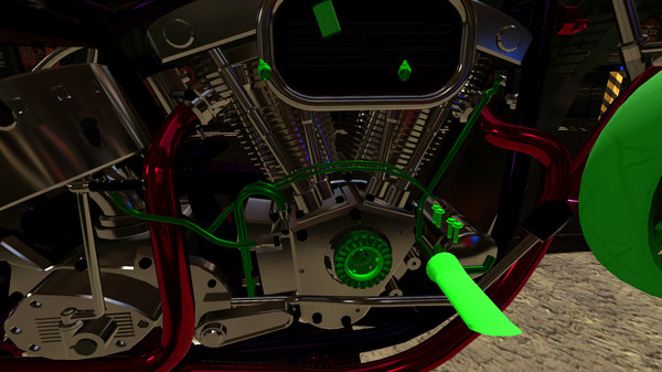 Игра Motorbike Garage Mechanic Simulator, скриншот