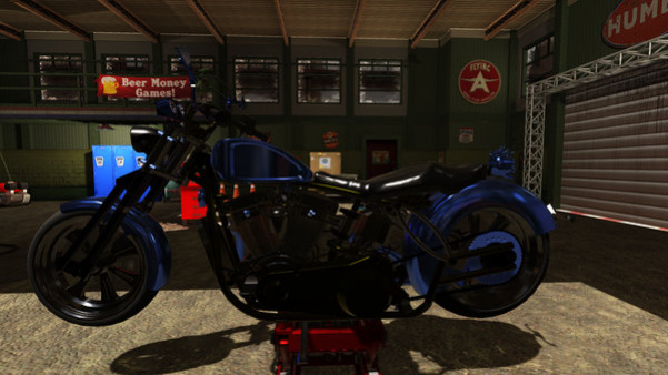 Игра Motorbike Garage Mechanic Simulator, скриншот