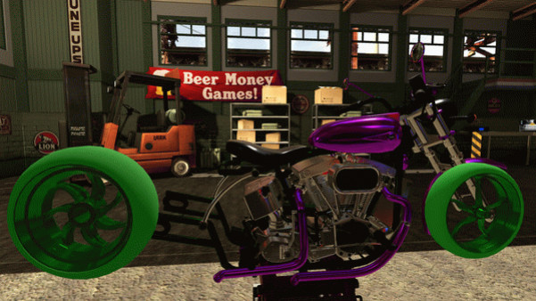 Игра Motorbike Garage Mechanic Simulator, скриншот