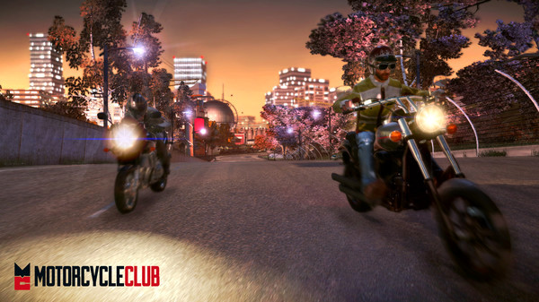 Игра Motorcycle Club, скриншот